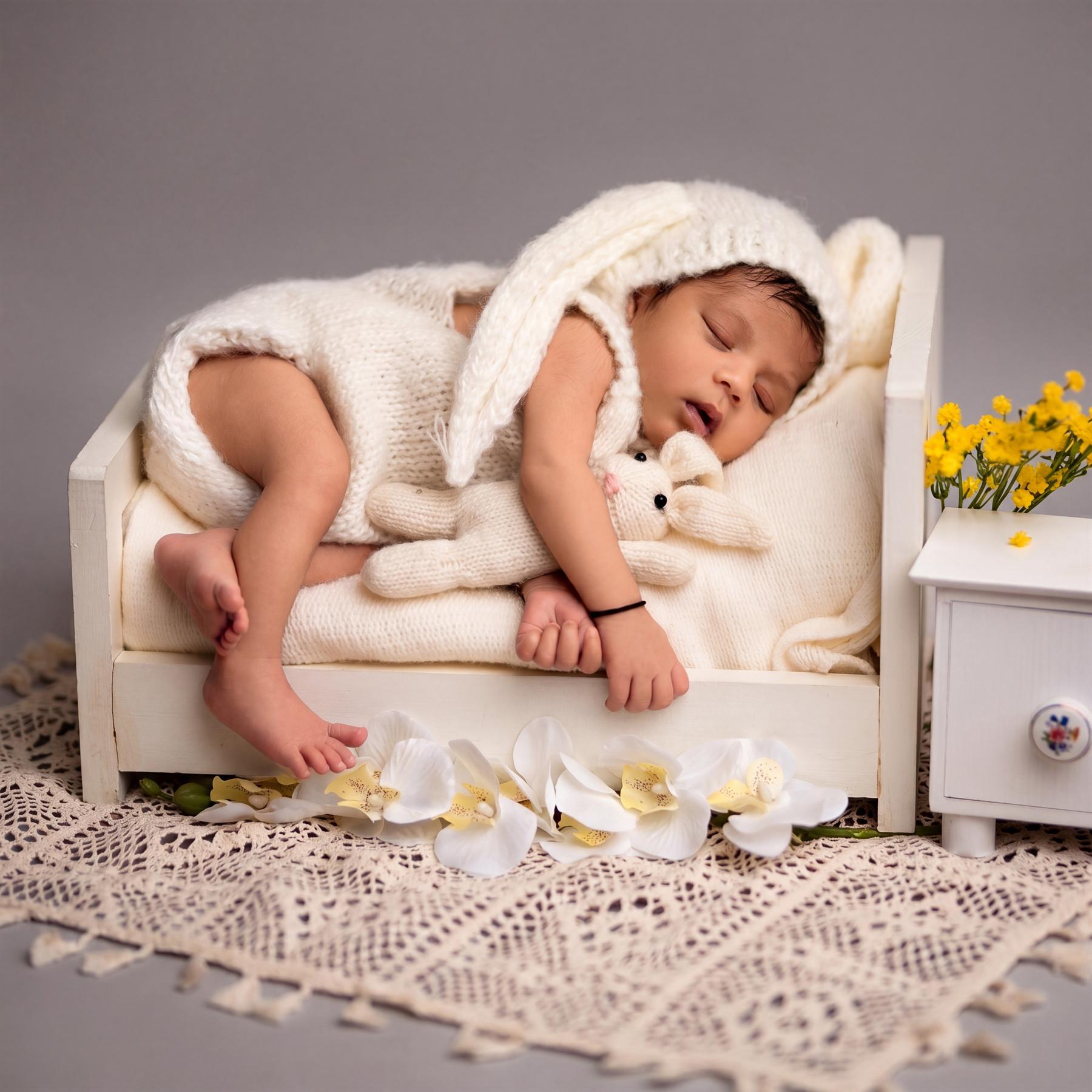Newborn photography sample by Eraya Studios
